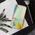 For iPhone SE 2022 / SE 2020 / 8 / 7 Laser Marble Pattern Clear TPU Shockproof Protective Case(Yellow)