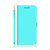 For LG G9 Lmitated Mirror Surface Horizontal Flip Leather Case with Holder & Card Slots & Wallet & Lanyard(Mint Green)