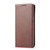 For LG V50 ThinQ Calf Texture Magnetic Horizontal Flip Leather Case with Holder & Card Slots & Wallet(Brown)
