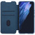 For Samsung Galaxy S22+ 5G NILLKIN QIN Series Pro Sliding Camera Cover Design Leather Phone Case(Blue)