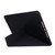 For iPad 10.2 2021 / 2020 / 2019 TPU Horizontal Deformation Flip Leather Case with Holder(Black)