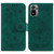 For Xiaomi Redmi Note 10 4G / 10S Butterfly Rose Embossed Leather Phone Case(Green)