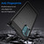 For Nokia G11 Brushed Texture Carbon Fiber TPU Phone Case(Black)