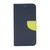 For Samsung Galaxy S22 5G Mercury Contrast Color Splicing Leather Phone Case(Dark Blue)