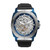 For Fossil Men Sport Oil Wax Genuine Leather Watch Band(Black)