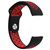 For Fitbit Versa Two-tone Silicone  Watch Band(Black + Red) For Fitbit Versa Two-tone Silicone  Watch Band(Black + Red)