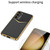 For Samsung Galaxy S23 Ultra 5G GKK Plating Soft TPU + Leather Full Coverage Phone Case without Pen(Carbon Fibre)