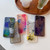 For iPhone 11 Pro Max Oil Painting Electroplating TPU Phone Case(Purple)
