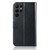 For Samsung Galaxy S23 Ultra 5G Global Wind Chime Owl Embossing Pattern Leather Phone Case(Black)