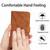 For OPPO Reno9 Pro+ Stitching Embossed Leather Phone Case(Brown)