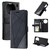 For vivo X90 Pro+ 5G Skin Feel Splicing Horizontal Flip Leather Phone Case(Black)