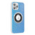 For iPhone 13 Pro Max Colorful Glitter Magnetic Magsafe TPU + PC Phone Case(Blue)