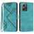 For Xiaomi Redmi Note 12 4G Global Line Pattern Skin Feel Leather Phone Case(Light Blue) For Xiaomi Redmi Note 12 4G Global Line Pattern Skin Feel Leather Phone Case(Light Blue)