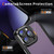 For iPhone 15 Pro Max PC + TPU Phone Case with Lens Film(Black)