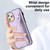 For iPhone 11 Pro Shockproof Leather Phone Case with Wrist Strap(Purple) For iPhone 11 Pro Shockproof Leather Phone Case with Wrist Strap(Purple)