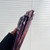 For iPhone 12 Retro Weave Texture Electroplating Phone Case(Rose Red)