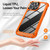 For iPhone 15 Pro TPU + PC Lens Protection Phone Case(Orange)