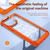 For iPhone 15 Pro TPU + PC Lens Protection Phone Case(Orange)