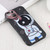 For iPhone 13 Spaceman Binoculars Phone Case(Black and Brown)