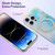 For iPhone 13 Pro Max Dual-side IMD Marble Magsafe Phone Case(Dark Blue)