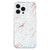 For iPhone 14 Pro Max IMD Shell Pattern TPU Phone Case(White Marble)