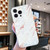 For iPhone 14 Pro Max IMD Shell Pattern TPU Phone Case(White Marble)