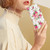 For Motorola Moto G14 Colored Drawing Leather Phone Case(Peonies)
