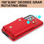 For Samsung Galaxy S21 5G Zipper Card Bag Phone Case with Dual Lanyard(Red) For Samsung Galaxy S21 5G Zipper Card Bag Phone Case with Dual Lanyard(Red)