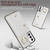 For Samsung Galaxy S21+ 5G Zipper Card Bag Phone Case with Dual Lanyard(White)