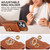 For iPhone 15 Pro Max Rhombic Texture Card Bag Phone Case with Long Lanyard(Brown)
