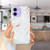 For iPhone 12 mini IMD Shell Pattern TPU Phone Case(White Marble)