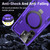 For Samsung Galaxy S23+ 5G Patronus MagSafe Magnetic Holder Phone Case(Purple) For Samsung Galaxy S23+ 5G Patronus MagSafe Magnetic Holder Phone Case(Purple)