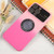 For iPhone 13 Gradient Silicone Shockproof Magsafe Phone Case with Lens Film(Pink Rose) For iPhone 13 Gradient Silicone Shockproof Magsafe Phone Case with Lens Film(Pink Rose)