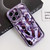 For iPhone 13 Pro Electroplating Meteorite Texture TPU Phone Case(Purple)