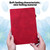 For Samsung Galaxy Tab A 10.1 (2016) T580 Peacock Embossed Pattern TPU + PU Horizontal Flip Leather Case with Holder & Card Slots & Wallet(Red)