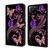 For Xiaomi 13T Pro Crystal 3D Shockproof Protective Leather Phone Case(Purple Flower Butterfly)