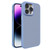 For iPhone 14 Pro Max All-inclusive TPU Edge Acrylic Back Phone Case(Sierra Blue)