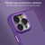 For iPhone 15 Plus All-inclusive TPU Edge Acrylic Back Phone Case(Sierra Blue)