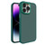 For iPhone 15 Plus All-inclusive TPU Edge Acrylic Back Phone Case(Green)