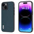 For iPhone 14 ABEEL Genuine Leather + PC Litchi Texture Phone Case(Green) For iPhone 14 ABEEL Genuine Leather + PC Litchi Texture Phone Case(Green)