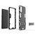 For OPPO Reno4 Pro PC + TPU Shockproof Protective Case with Holder(Black) For OPPO Reno4 Pro PC + TPU Shockproof Protective Case with Holder(Black)