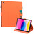 For iPad 10th Gen 10.9 2022 Cartoon Buckle Leather Smart Tablet Case(Orange)