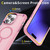 For iPhone 14 Plus Skin Feel TPU + PC MagSafe Magnetic Phone Case(Transparent Pink) For iPhone 14 Plus Skin Feel TPU + PC MagSafe Magnetic Phone Case(Transparent Pink)