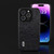 For iPhone 14 Pro ABEEL Retro Litchi Texture PU Phone Case(Black)