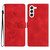 For Samsung Galaxy S23 5G Flower Butterfly Embossing Pattern Leather Phone Case(Red) For Samsung Galaxy S23 5G Flower Butterfly Embossing Pattern Leather Phone Case(Red)
