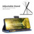 For iPhone 15 Plus Colored Drawing Pattern Zipper Phone Leather Case(Gold Butterfly)