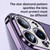 For iPhone 11 SULADA Electroplated Transparent Glittery TPU Phone Case(Blue)