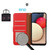For iPhone 15 Pro KHAZNEH Litchi Texture Leather RFID Phone Case(Red)