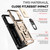 For Xiaomi 13 Pro Sliding Camshield Holder Phone Case(Gold)