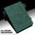 For Samsung Galaxy Tab A 10.1 (2019) T510 Peacock Embossed Pattern TPU + PU Horizontal Flip Leather Case with Holder & Card Slots & Wallet(Green)